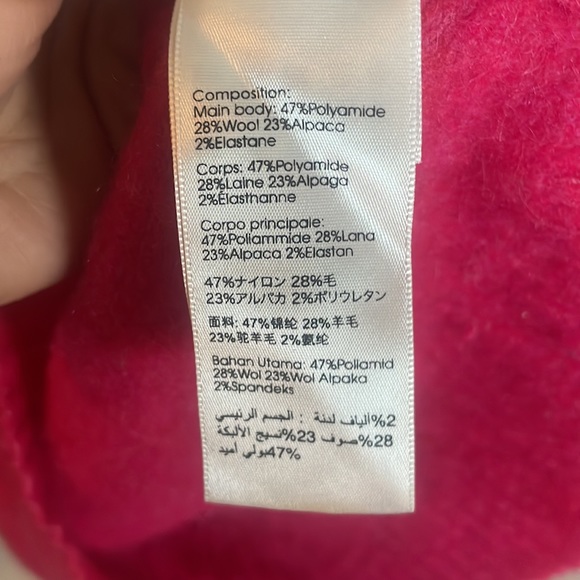 3:1 Phillip Lim Sweater Women S Relaxed Oversized Pink Barbiecore Alpaca Blend - Picture 5 of 6